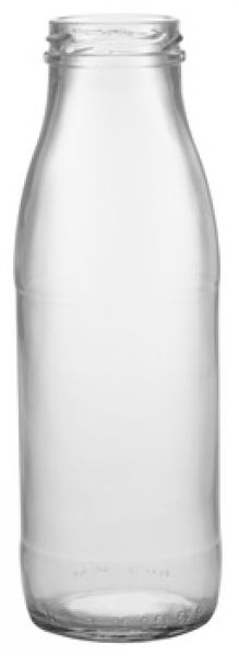 Weithalsflasche 500 ml TO48   Ohne Verschluss, bei Bedarf bitte separat bestellen!